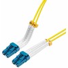Lanview Lanview LVO2314005-FLEX kabelis InfiniBand / šviesolaidinis 0,5 m LC LC/LC Geltonas