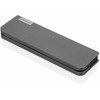Terminal sieciowy Lenovo Lenovo 40AU0065UK doko stotelė Przewodowa USB 3.2 Gen 1 (3.1 Gen 1) Type-C Juodas