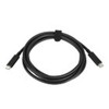 Kabelis USB Lenovo USB-C - USB-C 2 m Juodas (03X7526)