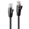 Tinklo Kabelis - LINDY Cat.6 U/UTP Tinklo Kabelis, RJ45, M/M, 250MHz, 0.3 m, Juodas