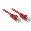 Tinklo Kabelis - LINDY Cat.6 U/UTP Tinklo Kabelis, RJ45, M/M, 250MHz, CCA, Raudonas