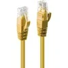 Tinklo Kabelis - LINDY Cat.6 U/UTP Tinklo Kabelis, RJ45, M/M, 250MHz, 10 m, Geltonas