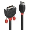 HDMI Laidas - LINDY Juodas Line HDMI į DVI-D Laidas, M/M, 1920x1200@60Hz, 10 m, Juodas