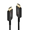 HDMI Laidas - LINDY Šviesolaidinis Hibridinis HDMI Kabelis, Ultra Didelės Spartos, 8K60, 48Gbps, 15 m, Juodas