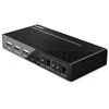 KVM Switch - LINDY 2 Prievadų HDMI 4K60, USB 2.0 ir Garso KVM Switch, Juodas