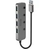 USB Hub - LINDY 4 Prievadų USB 3.0 Hub su Maitinimo/Išjungimo Jungikliais, 5 Gbps, Type A