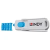 Priedas - LINDY HDMI Prievado Blokavimo Raktų Rinkinys (4 Vnt., ABS, Mėlyna)