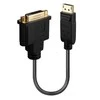 Adapteris - LINDY DisplayPort 1.2 į DVI-D Basic Adapteris, Maksimali Raiška 1920x1080@60Hz / 1920x12000@60Hz, 150 mm, Juodas