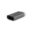 Adapteris - LINDY DisplayPort į HDMI Aktyvus Keitiklis, 8K60Hz, 3840x2160@120Hz, 48Gbps, Pilkas