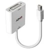 Lindy Mini DisplayPort į DVI adapteris, baltas