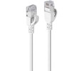 Tinklo Kabelis - LINDY Cat.6A U/UTP LSZH Ultra Slim Tinklo Kabelis, RJ45, M/M, 500MHz, 28AWG, 0.3 m, Pilkas