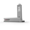 Lindy USB Type C Port Blocker 4pcs with Key, baltas