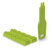 Tinklo Priedas - LINDY RJ45 Prievado Blokatorius 10 vnt . + 1 Raktas, ABS Žalias