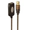 USB Prailginimo Laidas - LINDY SB 2.0 Aktyvus Prailginimo Laidas, M/F, 480 Mbps, 20 m, Pilkas