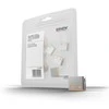 Lindy USB Priedas - 10vnt USB A Prievado Blokatorių, Apsaugantys Type C Prievadus, Oranžinė