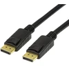 LogiLink DisplayPort cable, DP/M to DP/M, 8K/60 Hz, juodas, 2 m