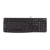 Logitech K120 Klaviatūra, UK, OEM K120, su laidu, USB, QWERTY,