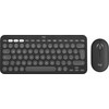 Klaviatūra ir pelė Logitech Pebble 2 Combo for Mac, grafito spalvos