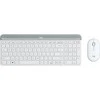 Klaviatūra ir pelė Kit Logitech MK470 Off Baltas FR Central