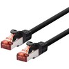 LOGON TCF66F150BL kabelis, juodos spalvos, 15 m, Cat6a F/UTP (FTP)