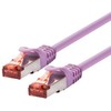 LOGON TCF66F003V kabelis sieciowy Violetinis 0,3 m Cat6a F/UTP (FTP)