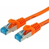 Goobay 95209 kabelis sieciowy Oranžinė 0,25 m Cat5e SF/UTP (S-FTP)