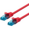 LOGON LOGON UTP Cat.5e, 30 m, Cat5e, RJ-45, RJ-45, Raudona