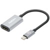 Adapteris USB Manhattan 153973 USB-C - HDMI Sidabrinė (153973)