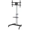 Laikiklis Manhattan Stojak mobilny TV 37-86" do 50kg regulowany PIVOT półka AV
