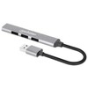 Manhattan Manhattan 168427 šakotuvai ir koncentratoriai USB 3.2 Gen 1 (3.1 Gen 1) Type-A 5000 Mbit/s pilka