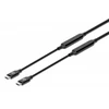Manhattan Usb-C To Usb-C Cable, 5M, Male To Male, Juodas, 10 Gbps