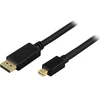 Mercodan 932455, 4,5 m, DisplayPort, Mini DisplayPort, Kištukas, Kištukas, Juoda