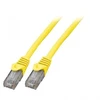 Mercodan Komutacinis kabelis KAT6 UTP, geltonas, 1,5m, be halogenų, 2x4xAWG24 LSZH, polietileninis maišelis, CCA, 1.5 m, Cat6, U/UTP (UTP), RJ-45, RJ-45, geltonas