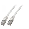 Mercodan Kabelis krosowy Cat.6 UTP 0,25m hf balta (10294897)