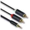 Kabelis Mercodan PRO Minijack-RCA 2,0m, ULTRA (153212020)