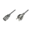 Mercodan Schuko tinklo kabelis 2,5 m iki C13, A+C, H05VV-F 3G1,0 mm² 10A