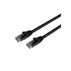 Mercodan „UltraFlex“ jungiamasis kabelis KAT6 UTP, 2,0 m, juodas, LSZH