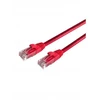 Mercodan Kabelis sieciowy RJ-45, Cat.6, U/UTP, LSZH, UltraFlex, raudona, 15 m (371234150)