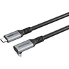 Mercodan 90° kampu pakreiptas USB-C laidas, 3,0 m, USB 3.2 Gen 2, 20 Gbps, 100 W