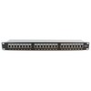 MicroConnect 19 FTP. 6 patch panel 24 port Krone IDC, Juodas color, PP-007