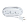MicroConnect Splitter 5 m 3 x socket jungiama į tinklą inner balta (GRU035WDK)