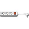 MicroConnect Rozgałęziacz 1,5 m 3 x gniazdo jungiama į tinklą wewnętrzna balta (GRU003W-SWITCH)
