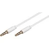 MicroConnect - 3,5 mm (3 kontaktų, stereo) Minijack plonas kabelis, 1 m