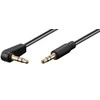 Kabelis MicroConnect Jack 3.5mm - Jack 3.5mm 0.5m juoda (AUDLL05A)