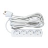 MicroConnect Splitter 5 m 4 x socket jungiama į tinklą inner balta (GRU00450WDK)