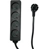 Listwa zasilająca MicroConnect MC-PS040150FRB rozdzielacz 1,5 m 4 x gniazdo jungiama į tinklą wewnętrzna juoda