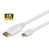 Kabelis MicroConnect DisplayPort Mini – DisplayPort 2m balta (DP-MMG-180M)