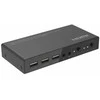 „MicroConnect“ AV signalo perdavimo sistema „Microconnect MC-HDMIKVM0201-4K Juodas KVM komutatorius