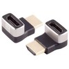 Adapteris AV MicroConnect HDMI 8k 90� angeled up F-M 8K