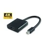 AV adapteris MicroConnect Rodyti Port mini - HDMI juodas (MDPHDMI6B)
